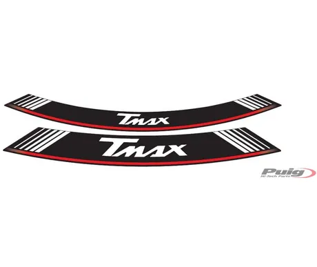 Puig Kit 8 Rim Strips T-Max C/Silver kuva