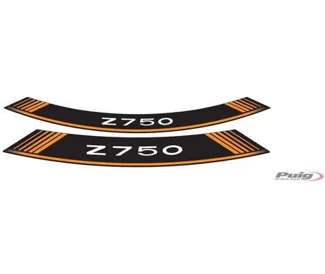 Puig Kit 8 Rim Strips Z750 C/Orange kuva