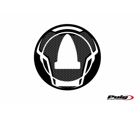 Puig Fuel Cap Cover Naked Aprilia C/Grey kuva