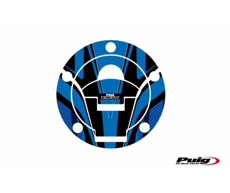 Puig Fuel Cap Cover Radical Ducati C/Blu kuva
