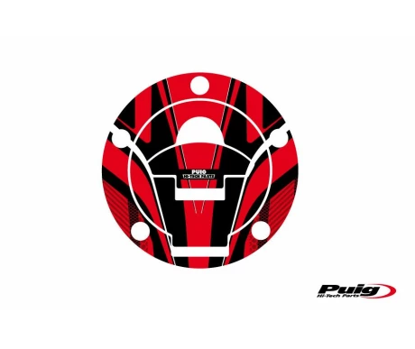 Puig Fuel Cap Cover Radical Ducati C/Red kuva