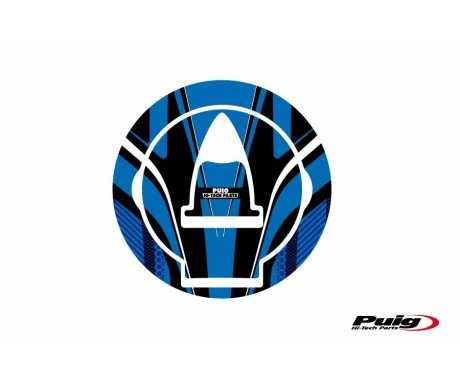 Puig Fuel Cap Cover Radical Ducati C/Blu kuva