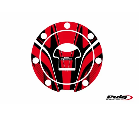 Puig Fuel Cap Cover Radical Honda C/Red kuva