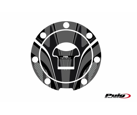 Puig Fuel Cap Cover Radical Honda C/Grey kuva