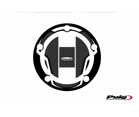 Puig Fuel Cap Cover Naked Suzuki C/Gray kuva
