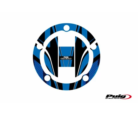 Puig Fuel Cap Cover Radical Suzuki C/Blu kuva