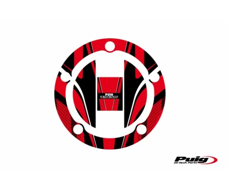 Puig Fuel Cap Cover Radical Suzuki C/Red kuva