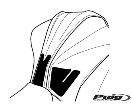Puig Tank Pad + Side Part Kawasaki Z1000 kuva