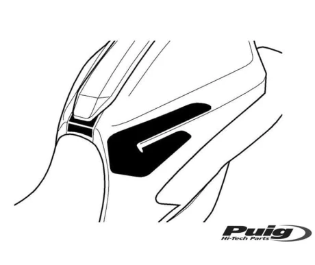Puig Tank Pad + Side Part Yamaha Mt-07 1 kuva
