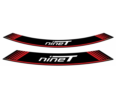 Puig Kit 8 Rim Strips R Nine T C/Red kuva
