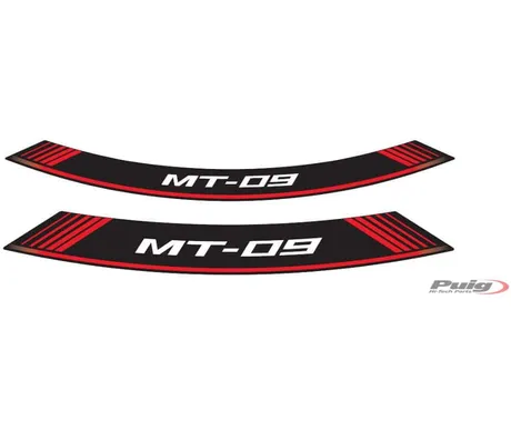Puig Kit 8 Rim Strips Mt-09 C/Red kuva