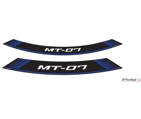Puig Kit 8 Rim Strips Mt-07 C/Blue kuva