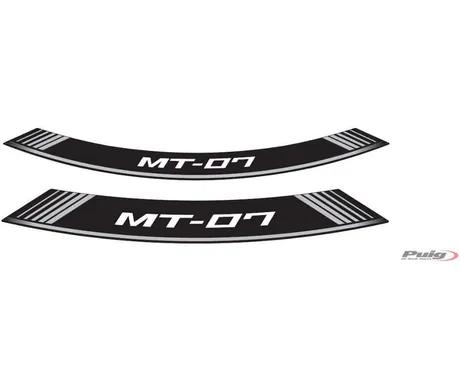 Puig Kit 8 Rim Strips Mt-07 C/Silver kuva