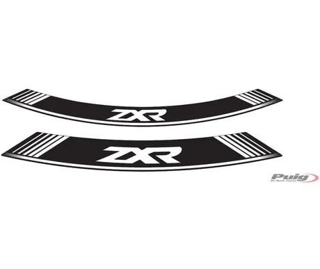 Puig Kit 8 Rim Strips Zxr C/White kuva