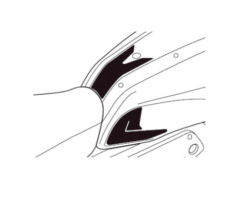 Puig Tank Pad + Side Part Xsr700 16-17'C kuva