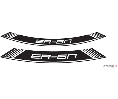 Puig Kit 8 Rim Strips Er6 C/White kuva
