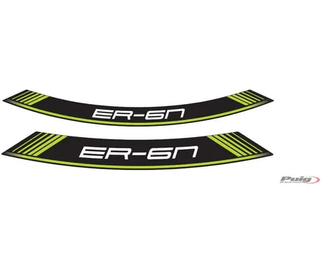 Puig Kit 8 Rim Strips Er6 C/Green kuva