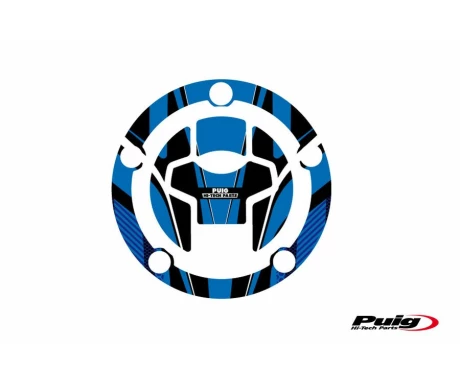 Puig Fuel Cap Cover Radikal Suzuki C/Blu kuva