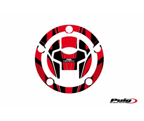 Puig Fuel Cap Cover Radikal Suzuki C/Red kuva