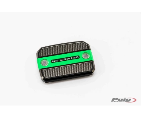 Puig Brake Liquid Tank Cover C/Green kuva