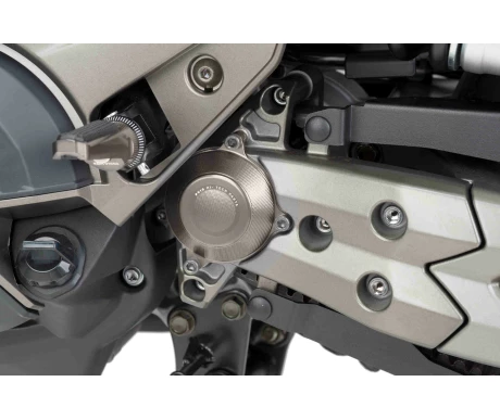 Puig Sump Cover Kymco Ak550 17' C/Silver kuva
