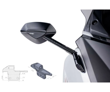 Puig Adapter Right Side For Fairing Tmax kuva