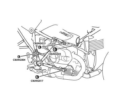 Puig Chassis Plugs Bmw R Nine T/Pure/Rac kuva