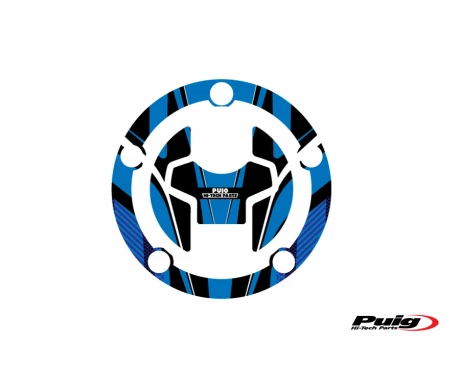 Puig Fuel Cap Cover Radikal Suzuki C/Blu kuva