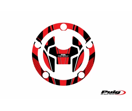 Puig Fuel Cap Cover Radikal Suzuki C/Red kuva