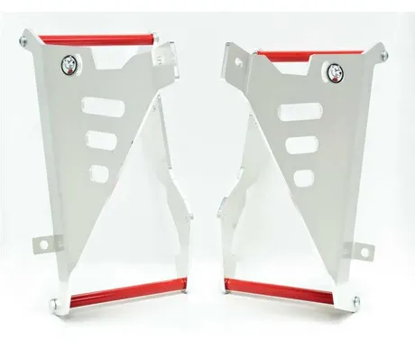 AXP Radiator Braces Red spacers Honda CR kuva