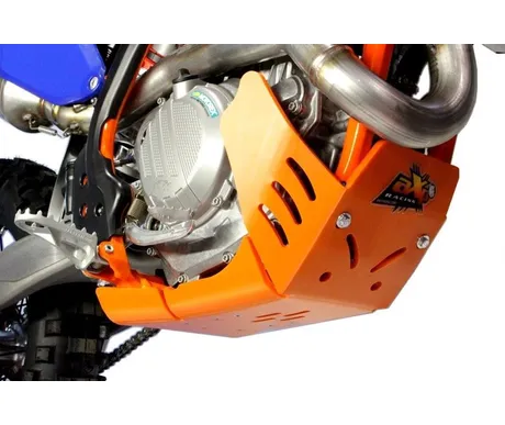 AXP Xtrem HDPE Skid plate Orange KTM450/ kuva