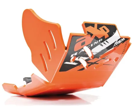 AXP Xtrem HDPE Skid plate Orange KTM250/ kuva