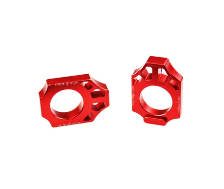 Scar Axle Blocks - Honda Red color kuva