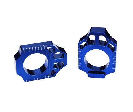 Scar Axle Blocks - Sherco Blue color kuva