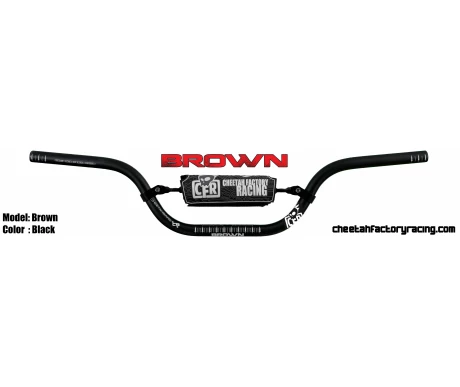 CFR CB Ohjaustanko Flat Musta kuva