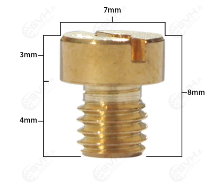 Tec-X Pääsuutin, # 110 , Pyöreä, 5mm, Yhteensopiva: Dellorto kuva