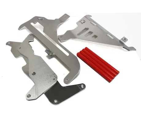 AXP Radiator Braces Red spacers Honda CR kuva