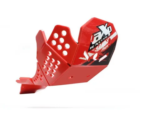 AXP Xtrem HDPE Skid Plate Red Honda CRF4 kuva