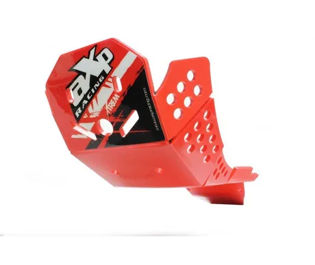AXP Xtrem HDPE Skid Plate Red Honda CRF4 kuva