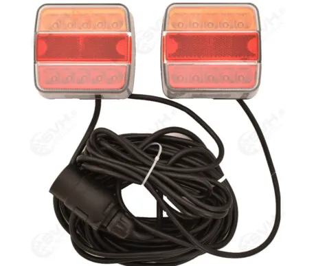 102052325 Arctic trailer 12v 2.5m 7m 5 napainen LED takavalosarja magneettikiinnityksella 0 kuva