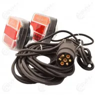 102052325 Arctic trailer 12v 2.5m 7m 5 napainen LED takavalosarja magneettikiinnityksella 1