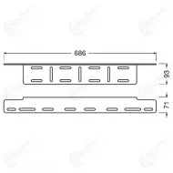 OSLEDDLACC103 lisavalorauta lisavalokiinnike rekisterikilven taakse 1