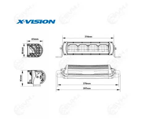 1605 NS3733 X VISION GENESIS 300 LED Lisavalo 4 kuva