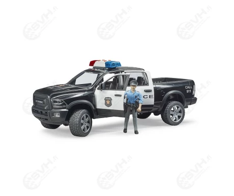 Bruder 02505 dodge ram poliisiauto ja hahmo2 kuva