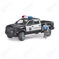 Bruder 02505 dodge ram poliisiauto ja hahmo