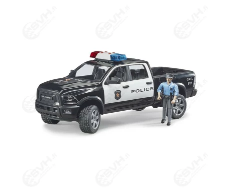 Bruder 02505 dodge ram poliisiauto ja hahmo kuva