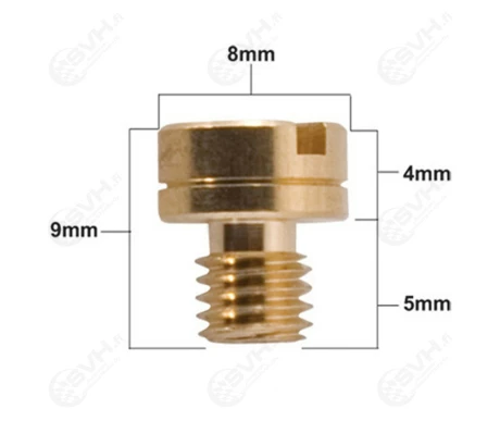 Tec-X Pääsuutin, # 105 , Pyöreä, Yhteensopiva: Mikuni kuva