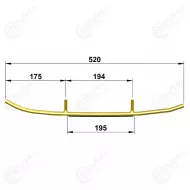 Totaltek ohjainraudat ly 11c