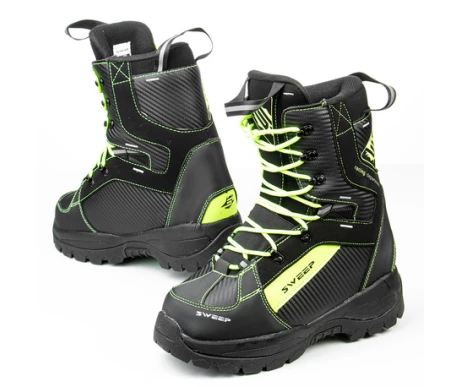 Sweep Yeti kelkkasaapas musta/keltainen kuva