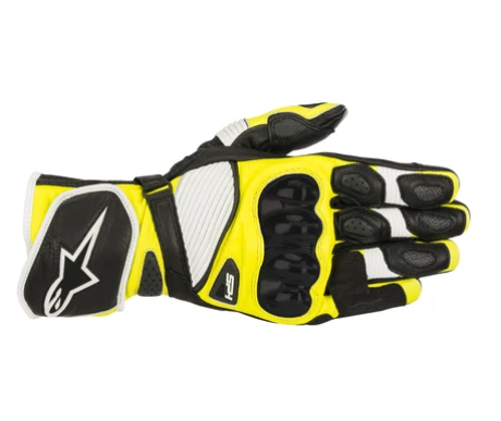 Alpinestars Hanskat SP-1 v2 Musta/Fluo Keltainen kuva